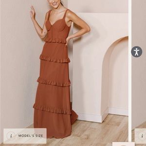 REVELRY: Sloane Chiffon Dress